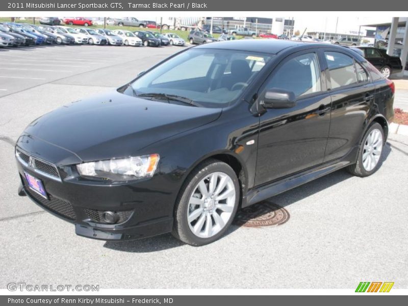 Front 3/4 View of 2011 Lancer Sportback GTS