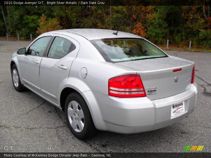 Bright Silver Metallic / Dark Slate Gray 2010 Dodge Avenger SXT