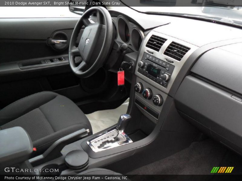 Bright Silver Metallic / Dark Slate Gray 2010 Dodge Avenger SXT