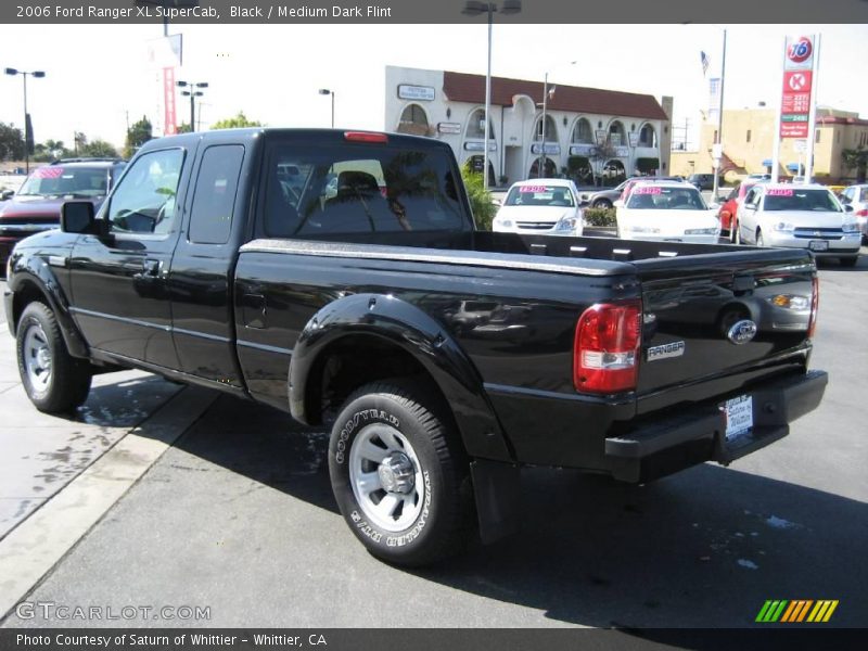 Black / Medium Dark Flint 2006 Ford Ranger XL SuperCab