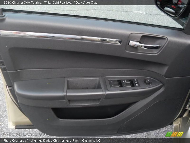 White Gold Pearlcoat / Dark Slate Gray 2010 Chrysler 300 Touring