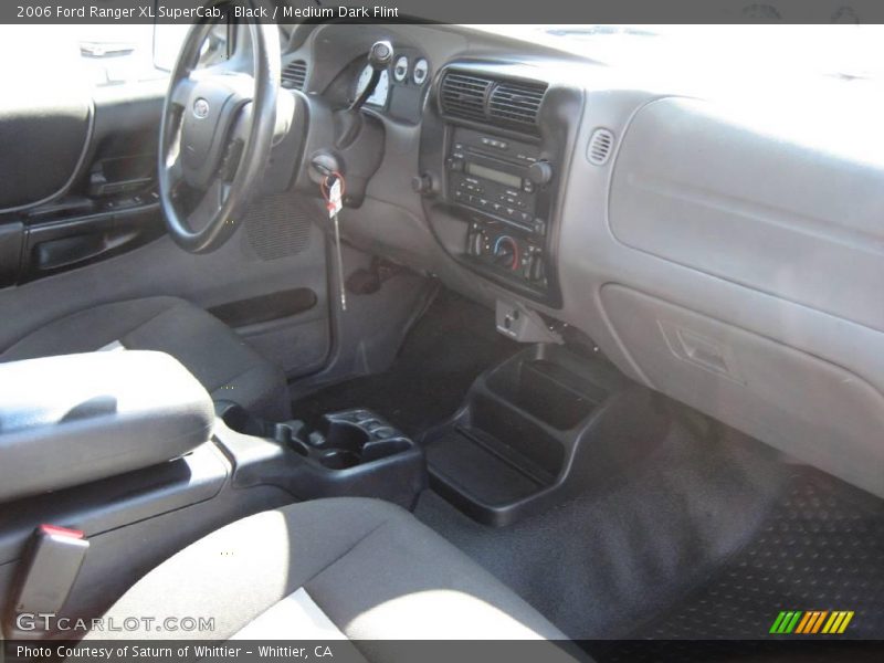 Black / Medium Dark Flint 2006 Ford Ranger XL SuperCab