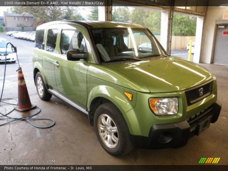 Kiwi Metallic / Black/Gray 2006 Honda Element EX-P AWD