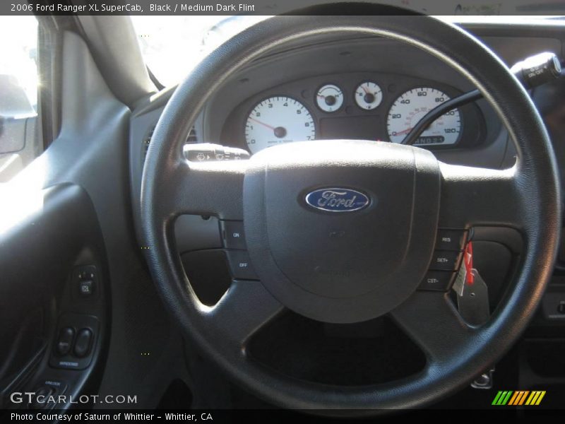 Black / Medium Dark Flint 2006 Ford Ranger XL SuperCab