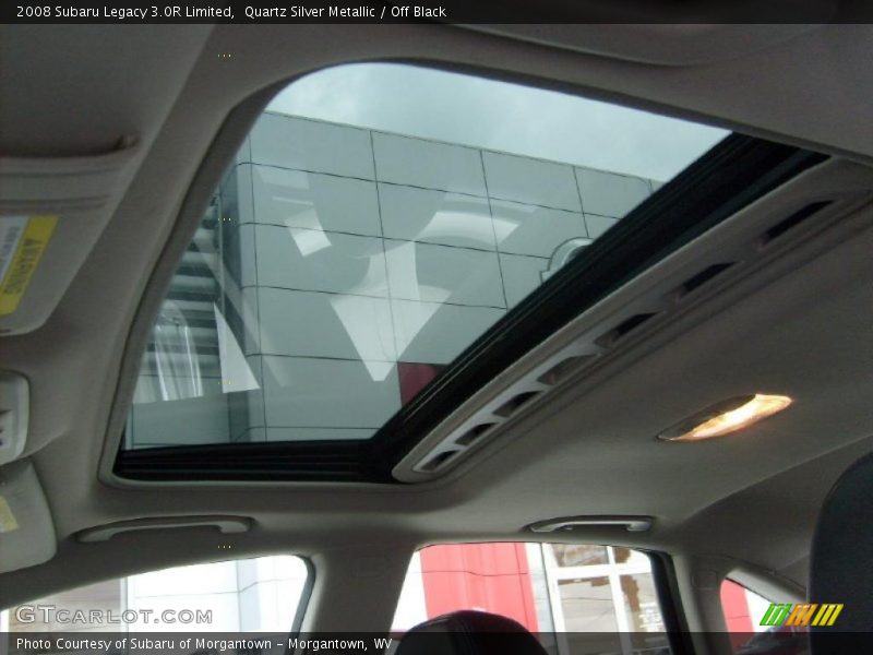Sunroof of 2008 Legacy 3.0R Limited