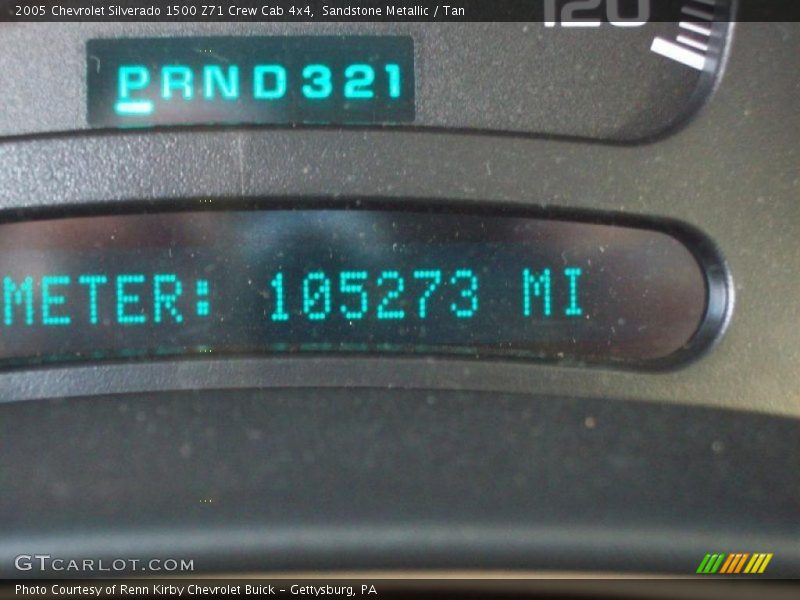 Sandstone Metallic / Tan 2005 Chevrolet Silverado 1500 Z71 Crew Cab 4x4