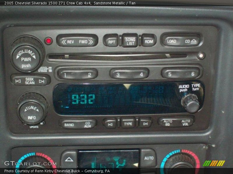 Sandstone Metallic / Tan 2005 Chevrolet Silverado 1500 Z71 Crew Cab 4x4