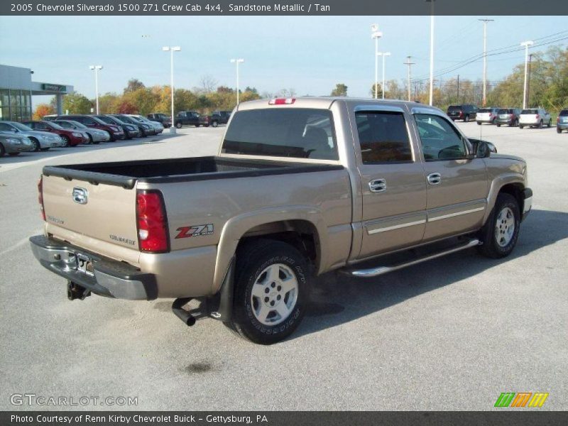 Sandstone Metallic / Tan 2005 Chevrolet Silverado 1500 Z71 Crew Cab 4x4