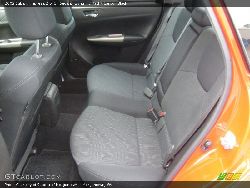  2009 Impreza 2.5 GT Sedan Carbon Black Interior