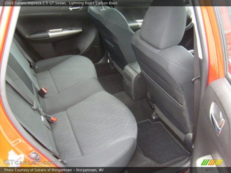  2009 Impreza 2.5 GT Sedan Carbon Black Interior