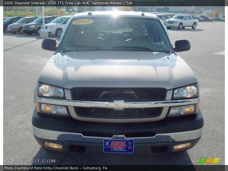 Sandstone Metallic / Tan 2005 Chevrolet Silverado 1500 Z71 Crew Cab 4x4