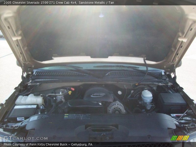 Sandstone Metallic / Tan 2005 Chevrolet Silverado 1500 Z71 Crew Cab 4x4