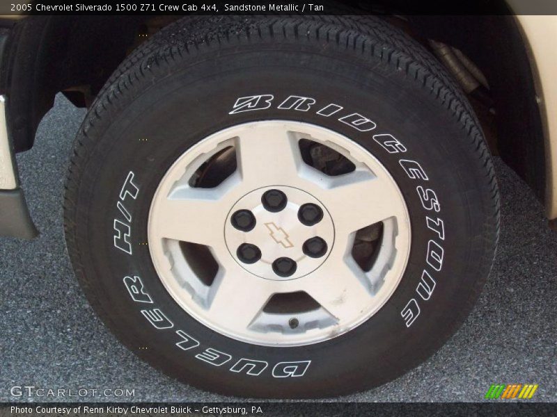  2005 Silverado 1500 Z71 Crew Cab 4x4 Wheel