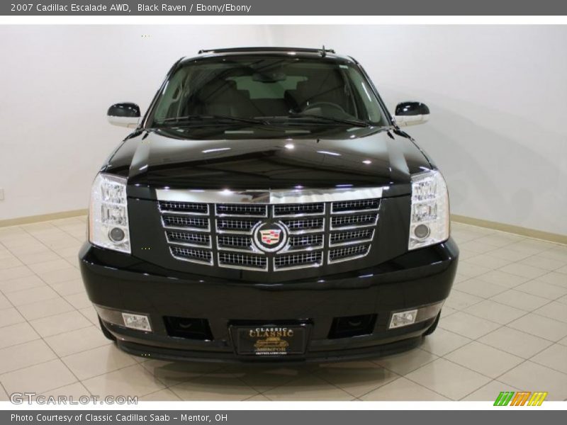 Black Raven / Ebony/Ebony 2007 Cadillac Escalade AWD