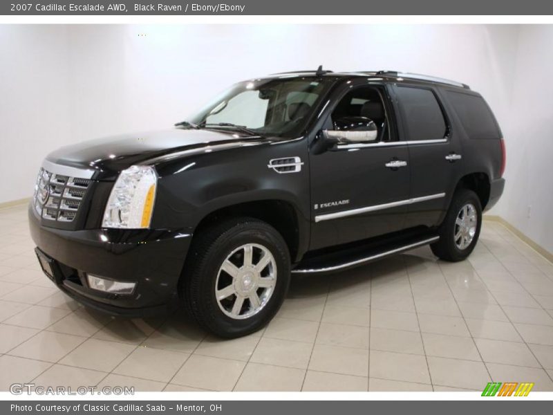 Black Raven / Ebony/Ebony 2007 Cadillac Escalade AWD