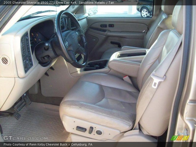  2005 Silverado 1500 Z71 Crew Cab 4x4 Tan Interior