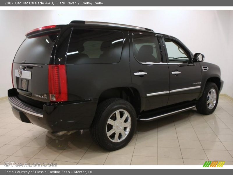Black Raven / Ebony/Ebony 2007 Cadillac Escalade AWD