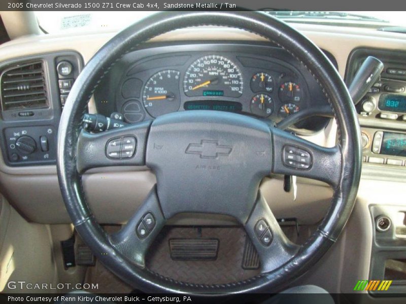  2005 Silverado 1500 Z71 Crew Cab 4x4 Steering Wheel