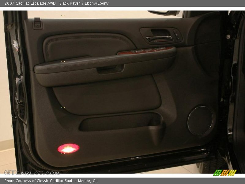 Black Raven / Ebony/Ebony 2007 Cadillac Escalade AWD