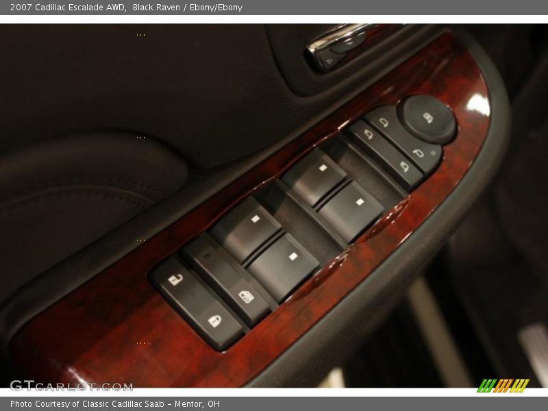 Black Raven / Ebony/Ebony 2007 Cadillac Escalade AWD