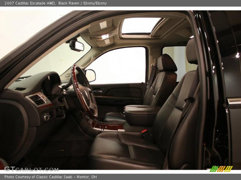 Black Raven / Ebony/Ebony 2007 Cadillac Escalade AWD