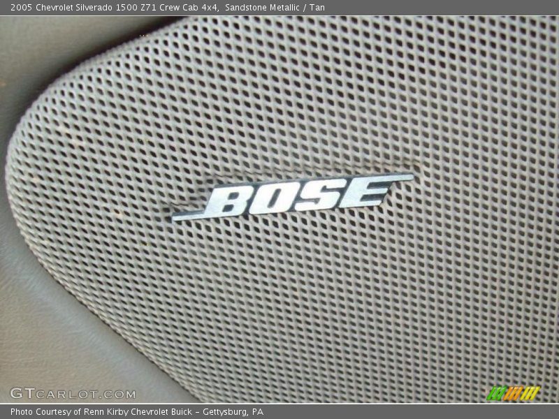 Sandstone Metallic / Tan 2005 Chevrolet Silverado 1500 Z71 Crew Cab 4x4