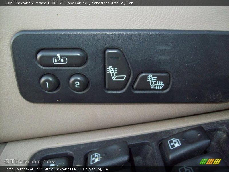 Sandstone Metallic / Tan 2005 Chevrolet Silverado 1500 Z71 Crew Cab 4x4