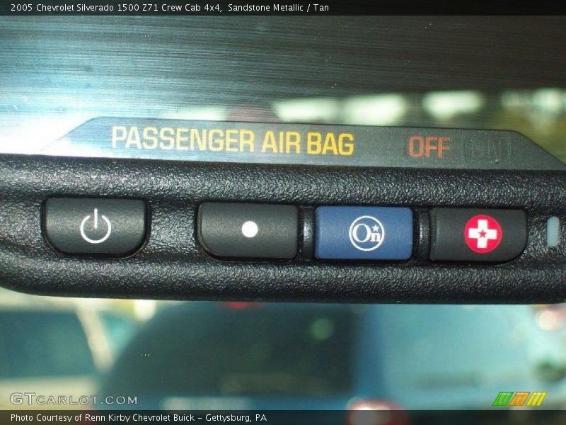 Sandstone Metallic / Tan 2005 Chevrolet Silverado 1500 Z71 Crew Cab 4x4