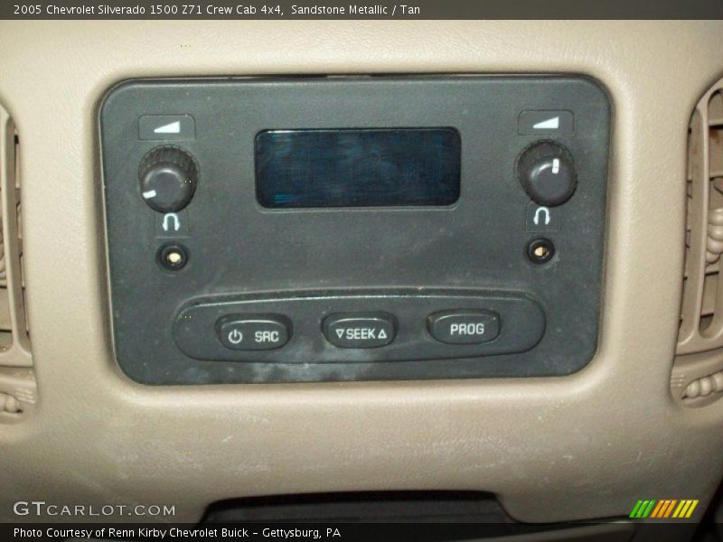 Sandstone Metallic / Tan 2005 Chevrolet Silverado 1500 Z71 Crew Cab 4x4