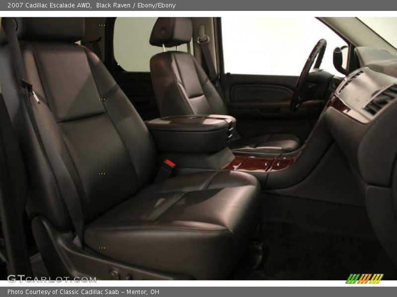 Black Raven / Ebony/Ebony 2007 Cadillac Escalade AWD