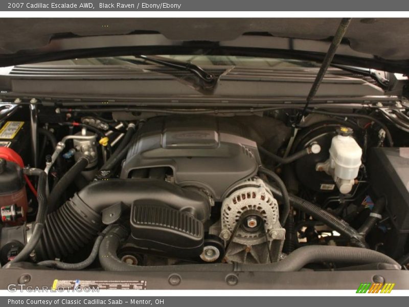 Black Raven / Ebony/Ebony 2007 Cadillac Escalade AWD