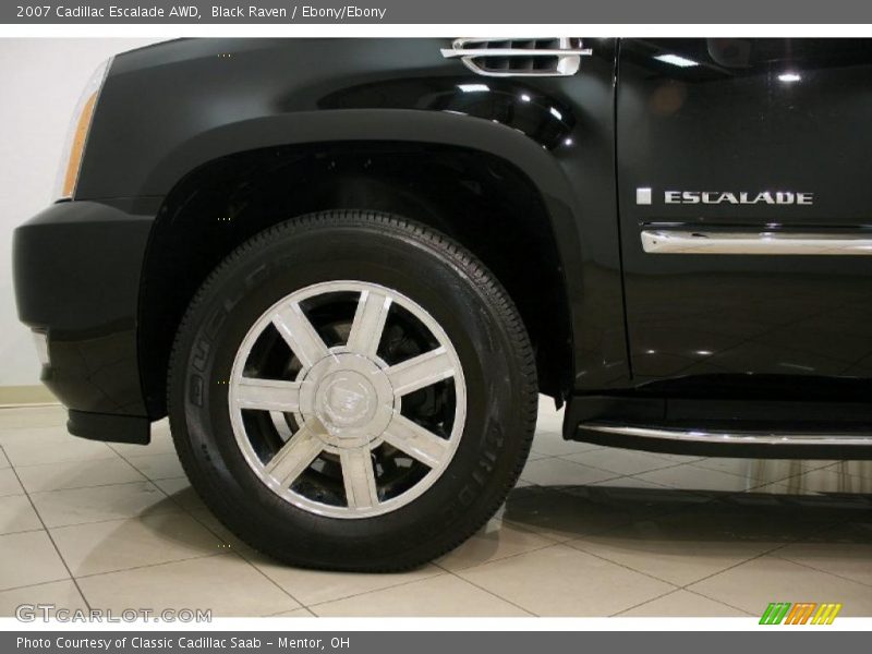 Black Raven / Ebony/Ebony 2007 Cadillac Escalade AWD
