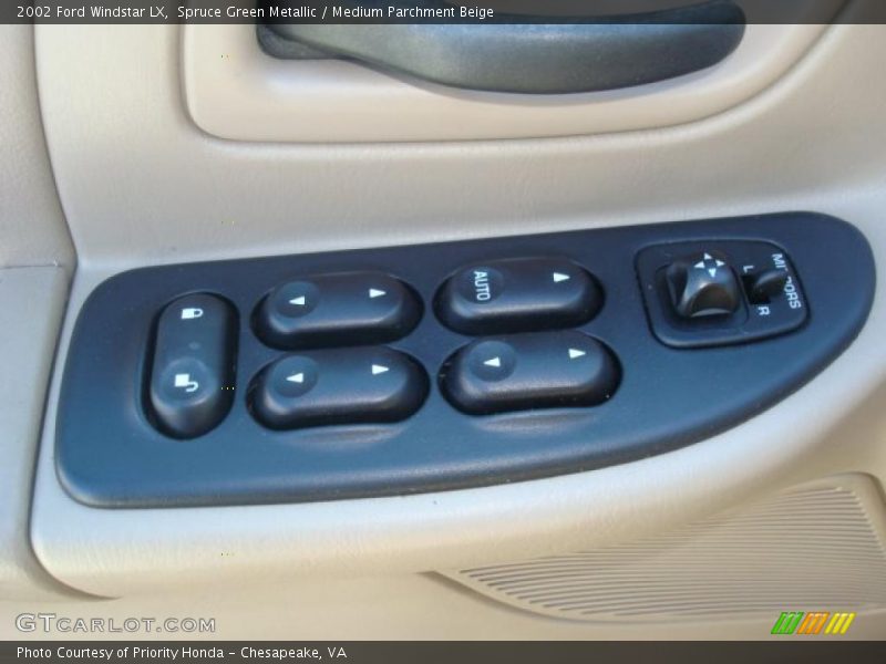 Spruce Green Metallic / Medium Parchment Beige 2002 Ford Windstar LX