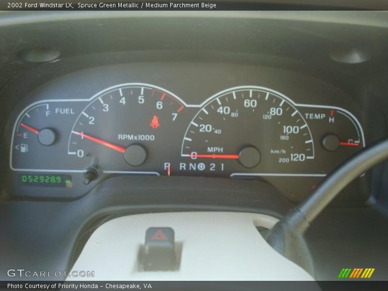  2002 Windstar LX LX Gauges