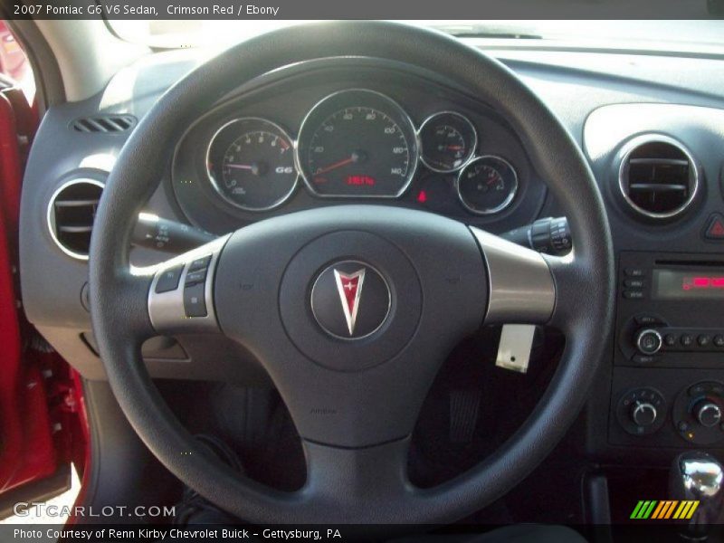  2007 G6 V6 Sedan Steering Wheel