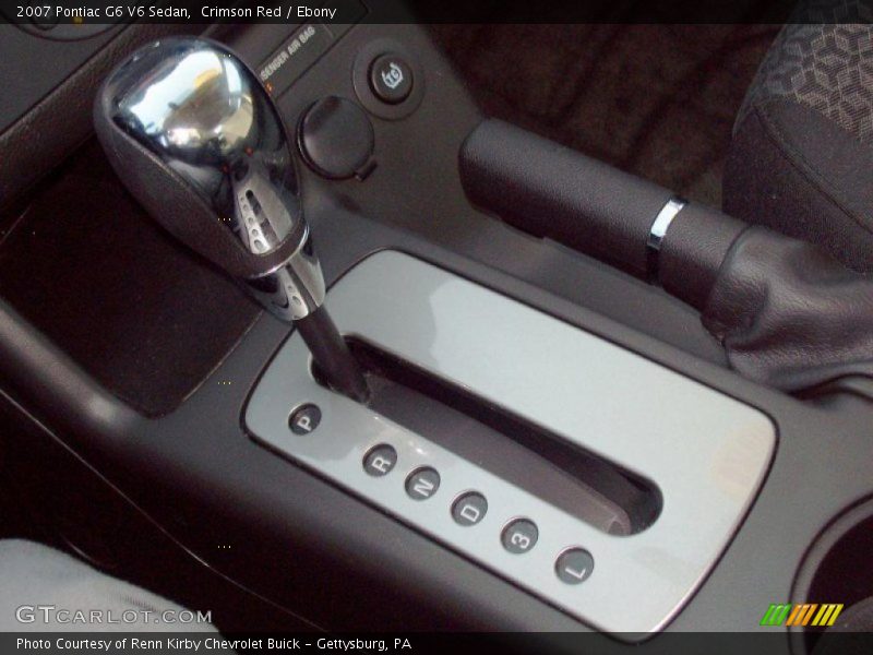  2007 G6 V6 Sedan 4 Speed Automatic Shifter