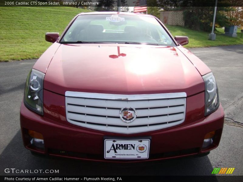 Infrared / Cashmere 2006 Cadillac CTS Sport Sedan