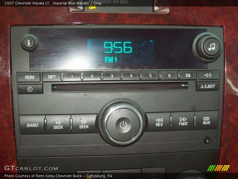 Imperial Blue Metallic / Gray 2007 Chevrolet Impala LT