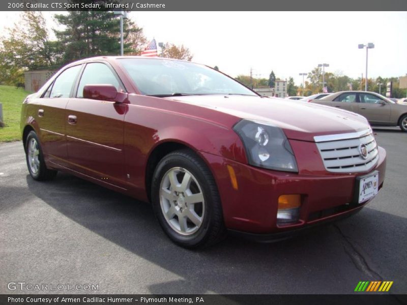 Infrared / Cashmere 2006 Cadillac CTS Sport Sedan