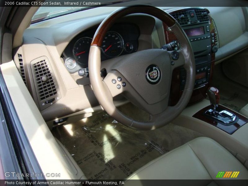 Infrared / Cashmere 2006 Cadillac CTS Sport Sedan