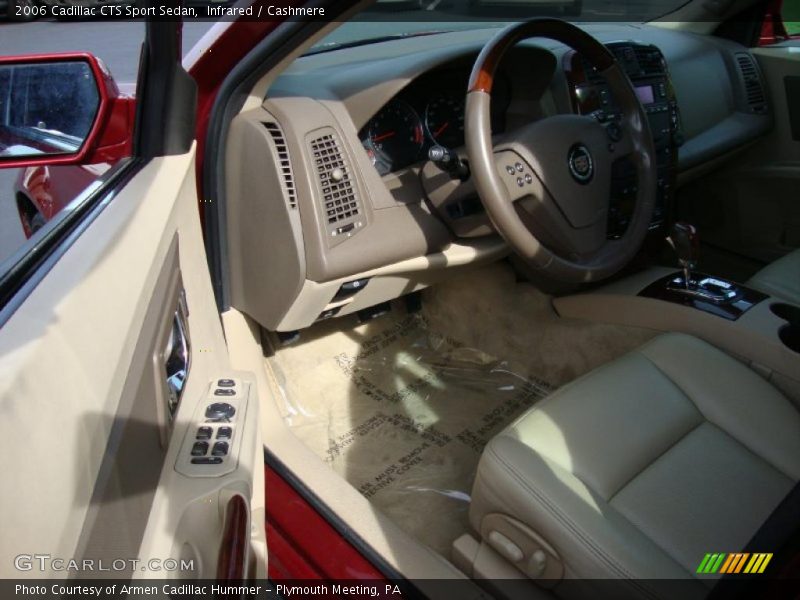Infrared / Cashmere 2006 Cadillac CTS Sport Sedan