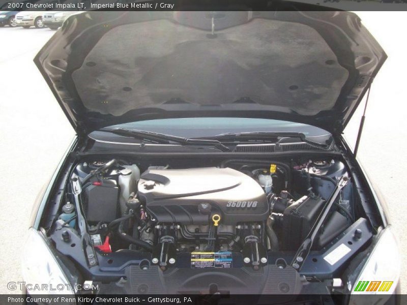 Imperial Blue Metallic / Gray 2007 Chevrolet Impala LT