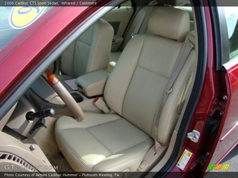  2006 CTS Sport Sedan Cashmere Interior