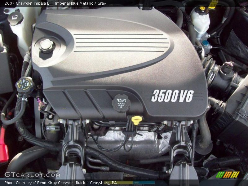 Imperial Blue Metallic / Gray 2007 Chevrolet Impala LT