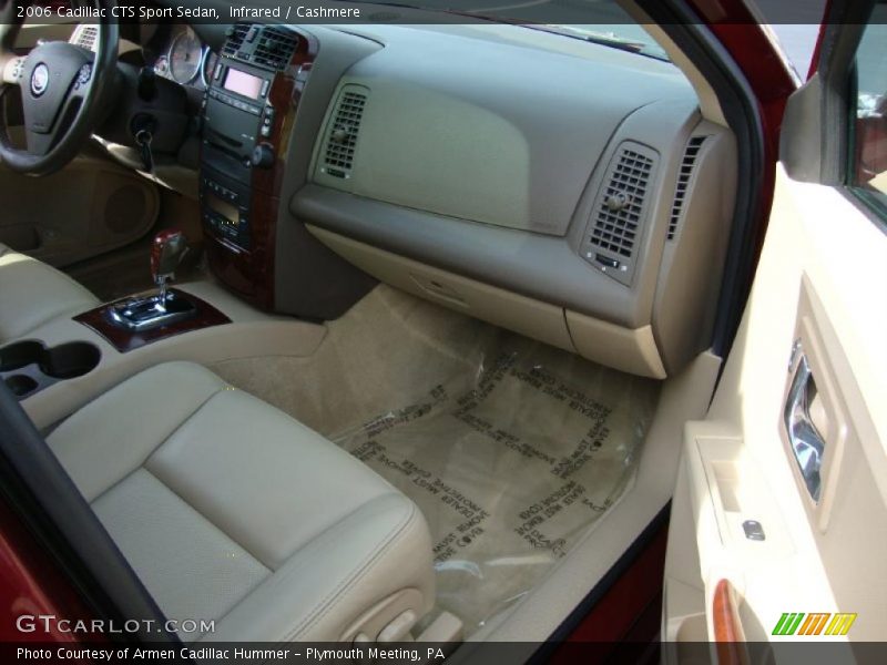 Infrared / Cashmere 2006 Cadillac CTS Sport Sedan
