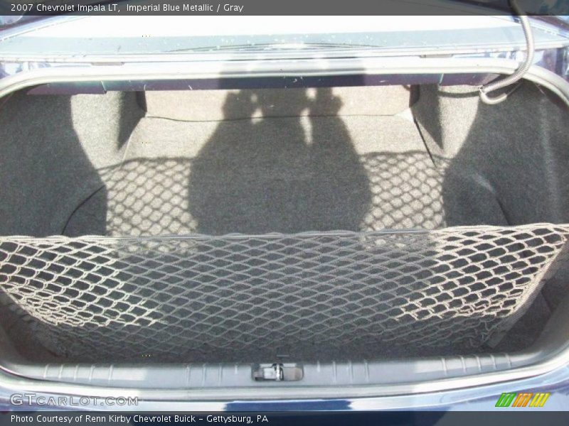 Imperial Blue Metallic / Gray 2007 Chevrolet Impala LT