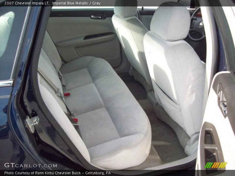 Imperial Blue Metallic / Gray 2007 Chevrolet Impala LT
