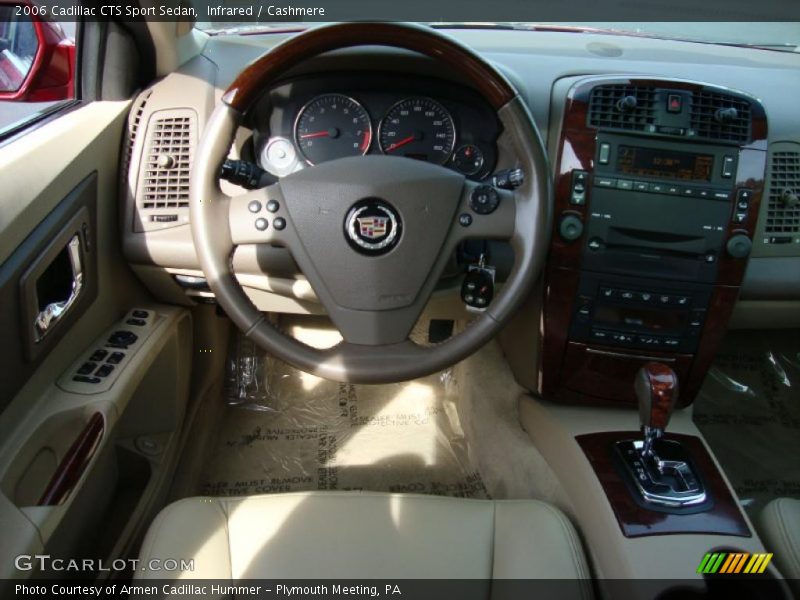 Infrared / Cashmere 2006 Cadillac CTS Sport Sedan