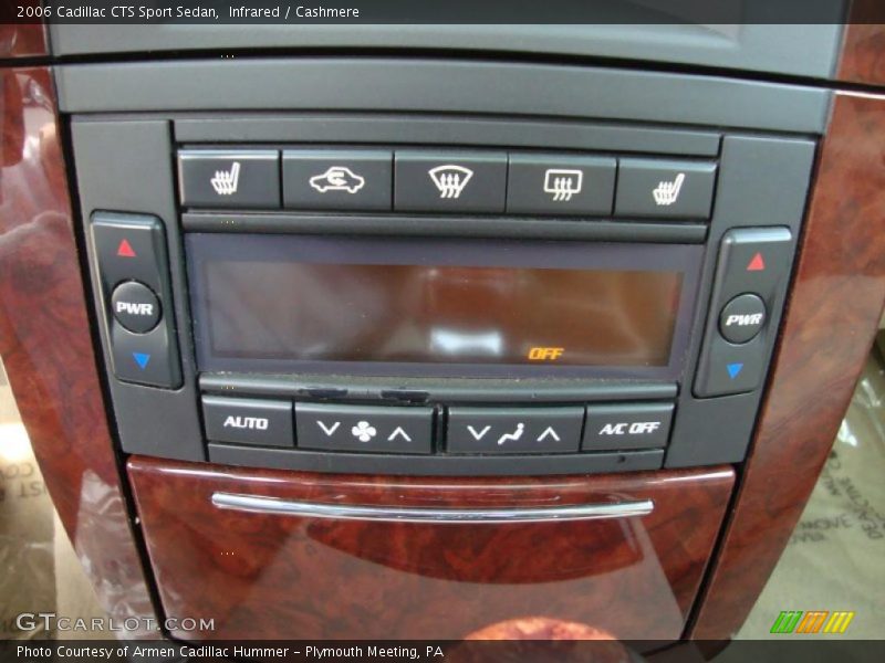 Controls of 2006 CTS Sport Sedan