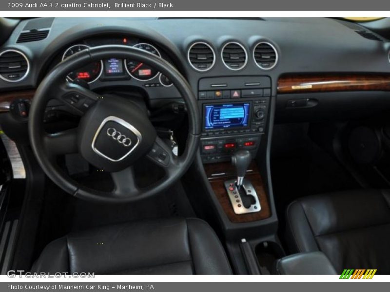 Dashboard of 2009 A4 3.2 quattro Cabriolet